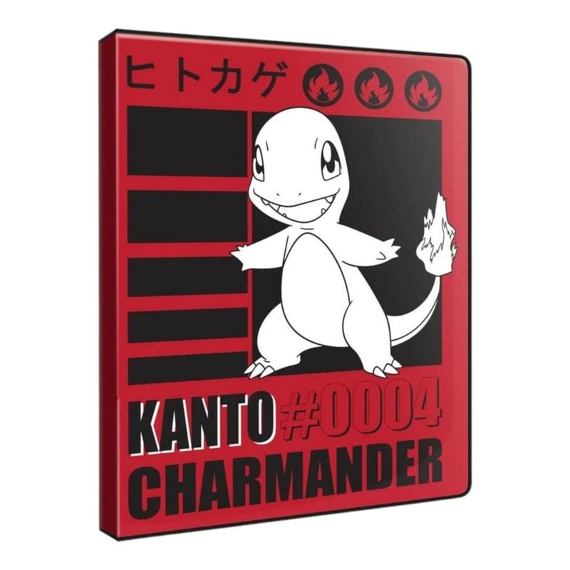 Ultra PRO - Charmander 9-Pocket Portfolio for PokÃ©mon | TCG Binder Trading Card Album Collection Organizer CCG Portfolio Protector Card Sleeve - Image 1