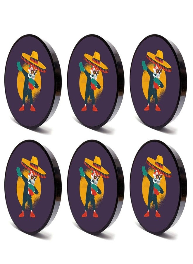 Tinywalk Coaster for boy Wooden Printed Coaster (4X4) inch Set of 6 Pieces - Image 2