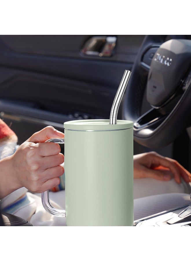 Tomorotec Tomorotec 40oz Straws, 14PCS Stainless Steel Replacement Straws for Stanley 40oz Adventure Quencher Travel Tumblers with Cleaning Brushes 2PCS, Food-Grade, Dishwasher Safe for Smoothies (Silver)  - Image 3