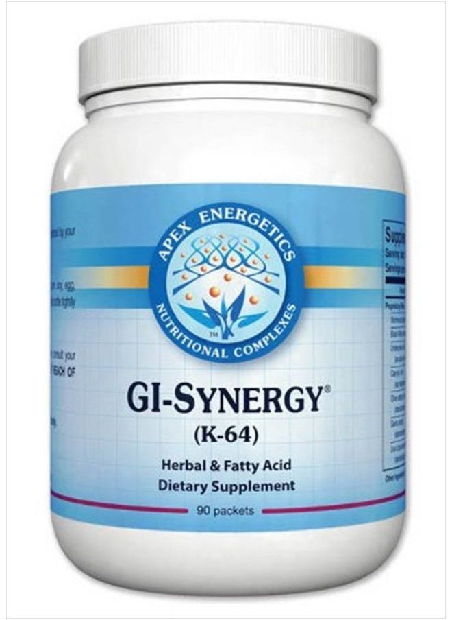 Apex Energetics - K-64 GI SYNERGY (90 packets 3 caps each) - Image 1