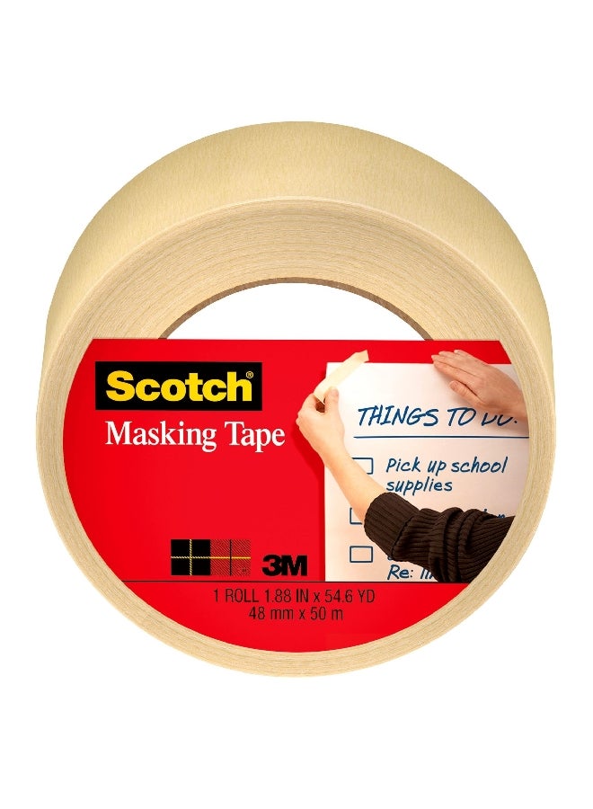 Scotch  Home and Office Easy-to-Use Multi-Purpose Masking Tape 48 mm x 50 m 