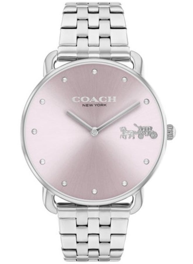COACH Women's Pink Dial Analog Quartz Watch 36 mm -  14504290 