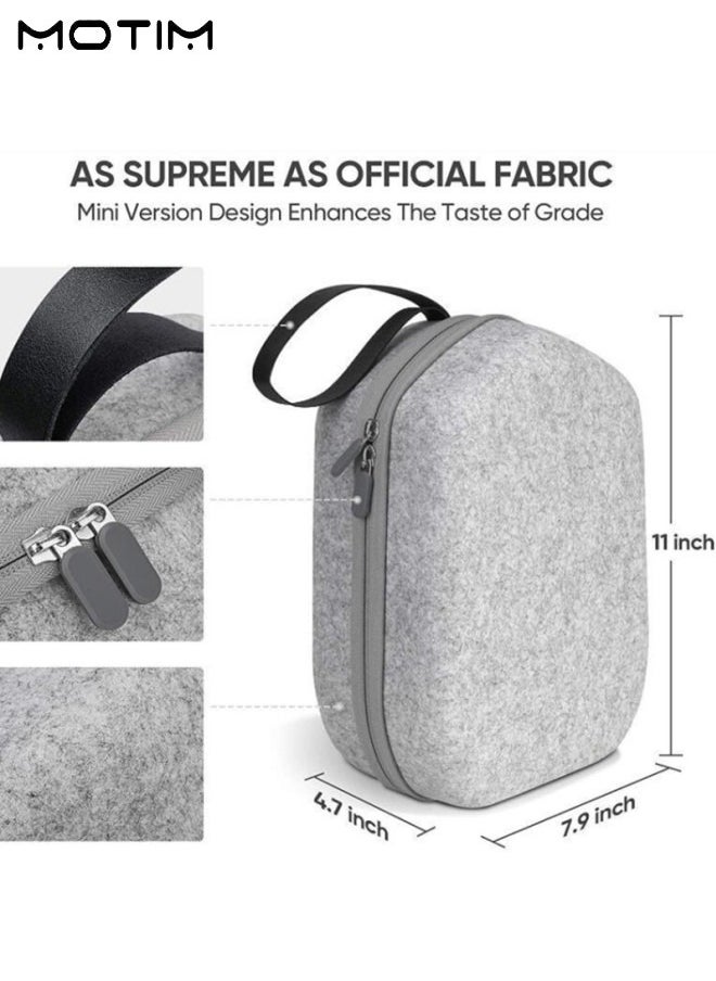 Motim - Oculus Quest 2 Hard Case, VR Gaming Headset Storage Case Carrying Bag with Mesh Pocket, Portable VR Storage Bag for Travel and Home Storage - Image 1