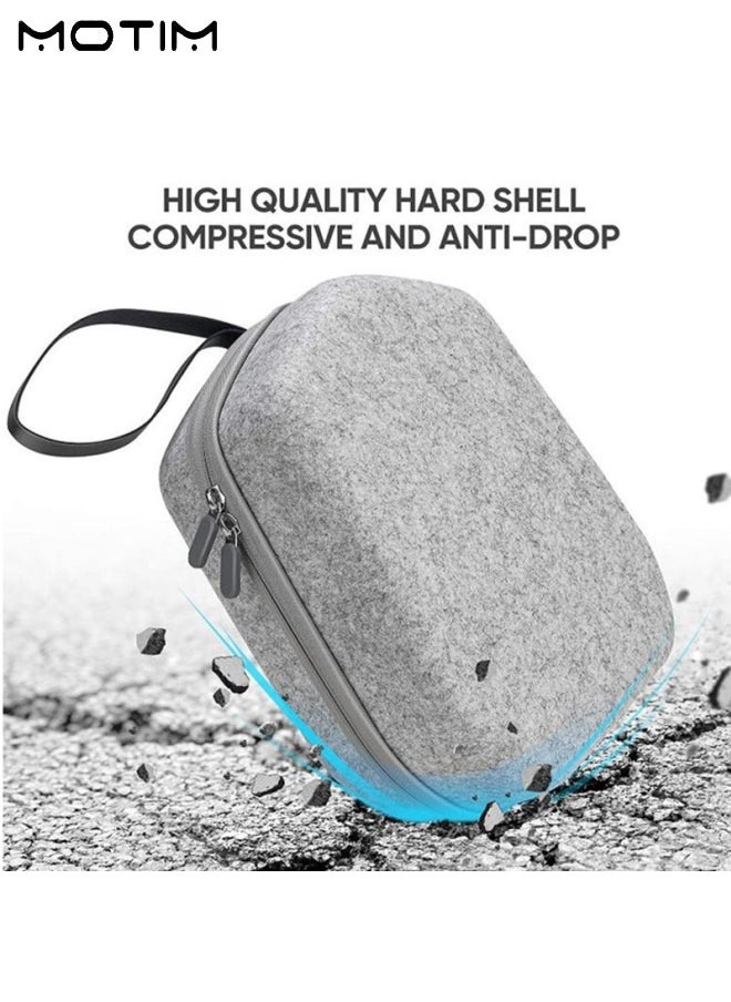 Motim - Oculus Quest 2 Hard Case, VR Gaming Headset Storage Case Carrying Bag with Mesh Pocket, Portable VR Storage Bag for Travel and Home Storage - Image 1