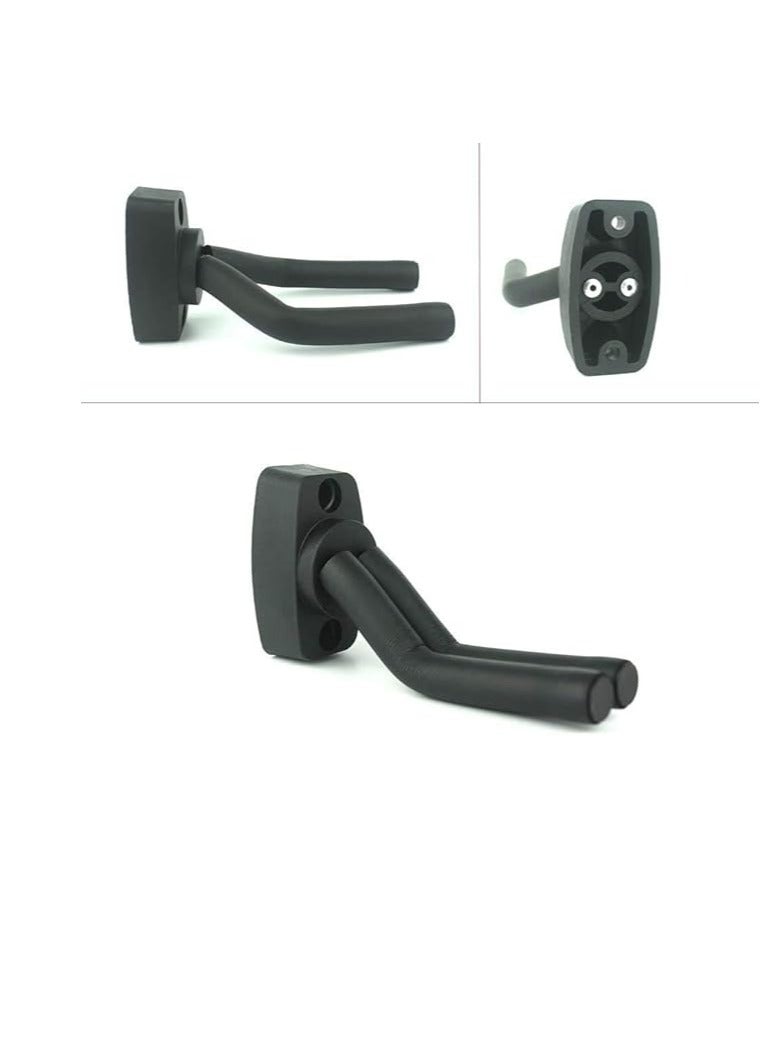 Generic Guitar Hanger for Wall Guitar Wall Hanger Stand 2 Pack Keep Guitar Wall Hook Holder Mount Display Wall Stand Rack Bracket Most Guitar Bass Accessories Easy To Install  - Image 3