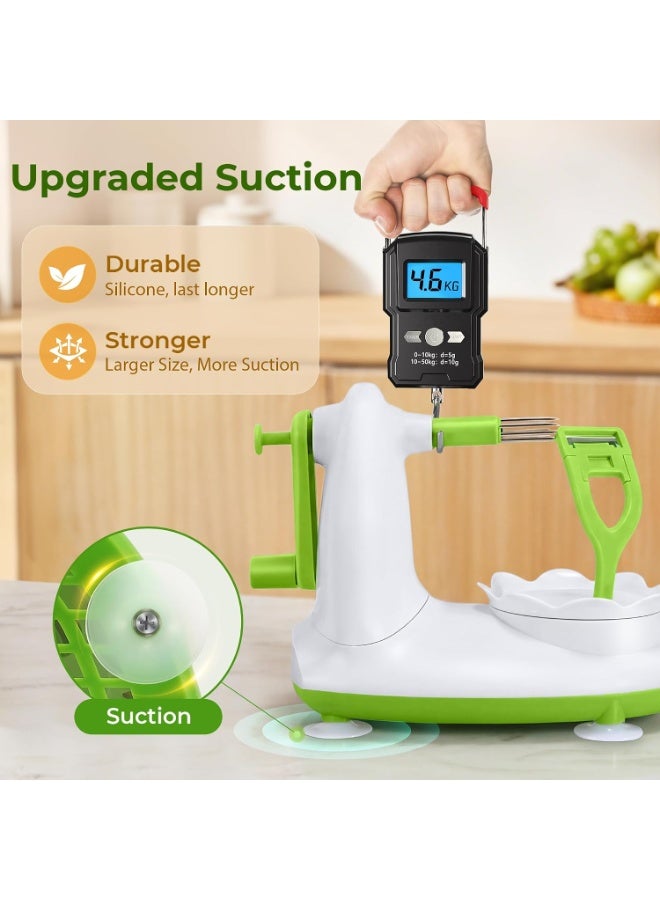 DubaiGallery Kitchen Apple Peeler Slicer and Corer Tool, Manual Fruit Peeling Machine with Simple Rotating Operation, Convenient Apple Cutter for Home Kitchen, Baking Preparation, Healthy Snacks, Desserts and Fruit Serving - Image 3