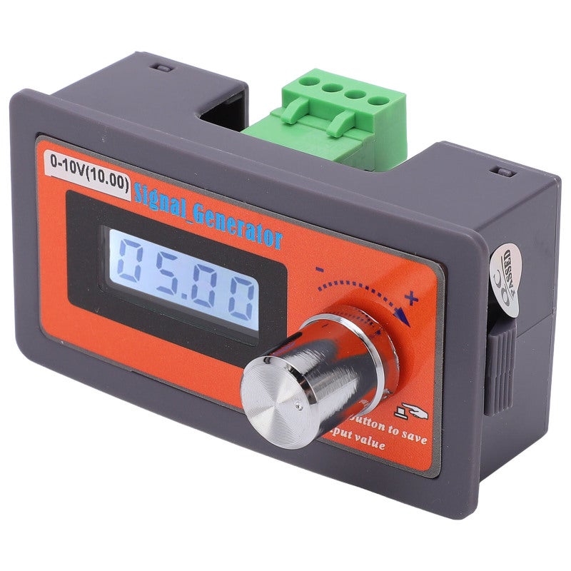 Voltage Signal Generator: DC 0-10V Adjustable Voltage, High Accuracy Encoder Adjustment - Programmable Output, Multiple Protections Analog Simulator with LCD Display, ABS Shell for Industrial Calibrat - Image 2