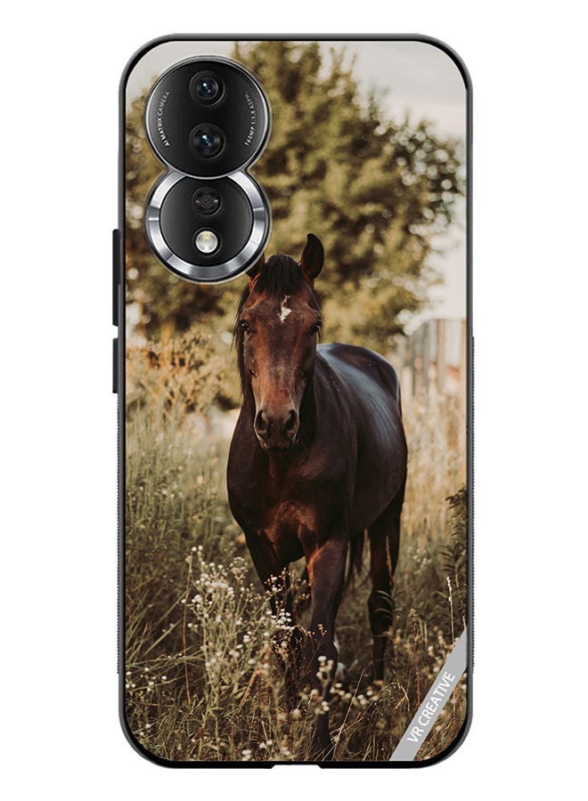 VR CREATIVE Protective Case Cover For Honor 80 Brownie Horse Design Multicolour - Image 1
