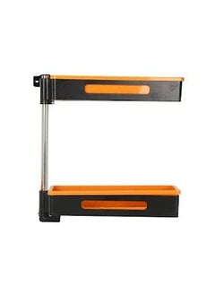 Vrajj Enterprise Vrajj Enterprise Adjustable Frame Wall Shelf Shelves And Racks Kitchen Storage Organizer Finishing Tray 180 Degree Rotating For Home Bathroom Kitchen Multi 