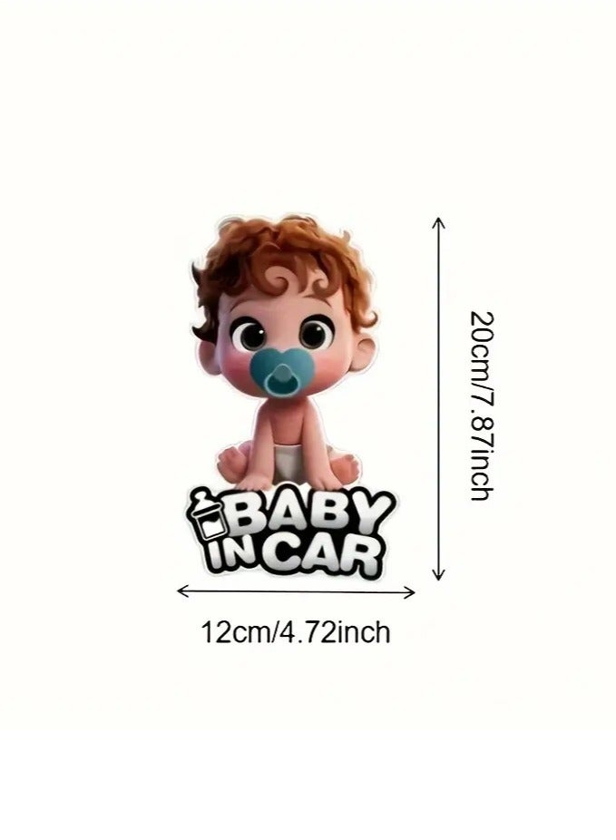Baby In Car Sticker - Image 3