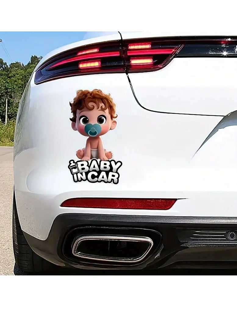 Baby In Car Sticker - Image 1