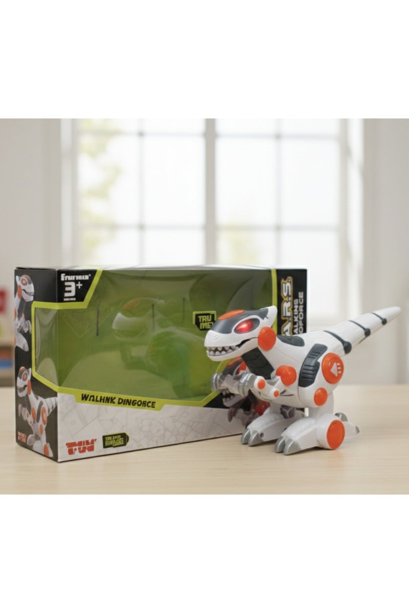 Little Learners Mars Walking DinoForce Dinosaur Toy with Moving Action, Interactive Walking Dino for Kids - Image 2