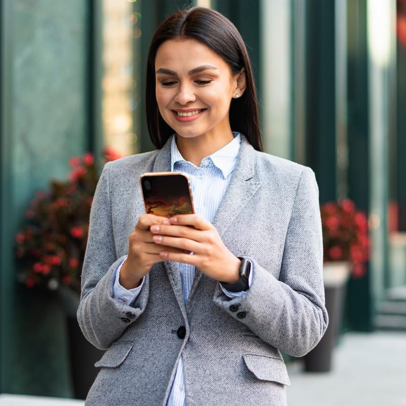 FCS Printed Designer Vinyl Mobile Back Skin Sticker for Samsung Galaxy S24 Ultra| Protects Against Dust, Precision-Fit, Vinyl, Bubble-Free Installation- (DZ-92) - Image 2