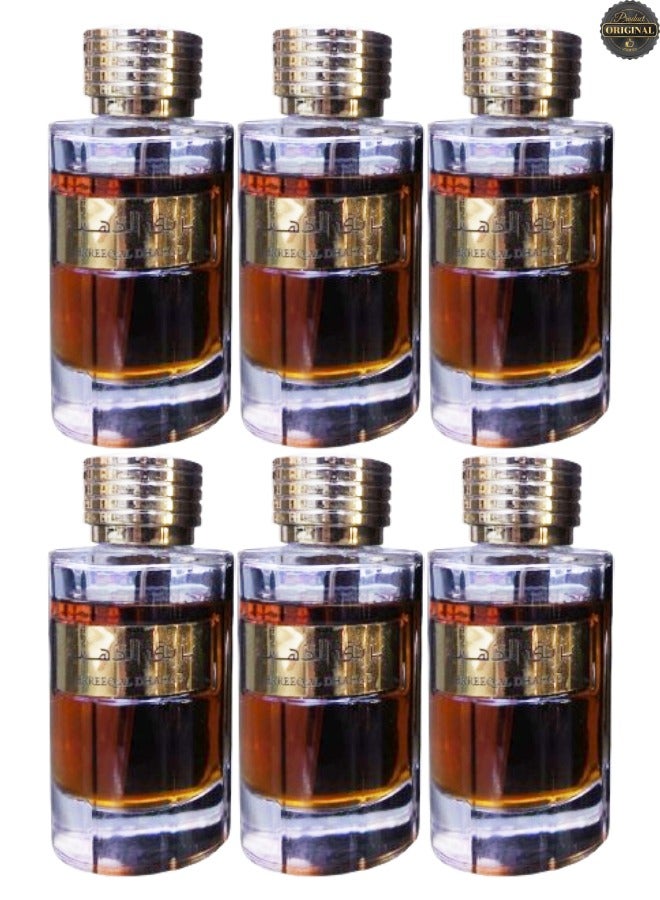 الوطنية 6 قطع عطر بريق الذهب 100مل - Image 1