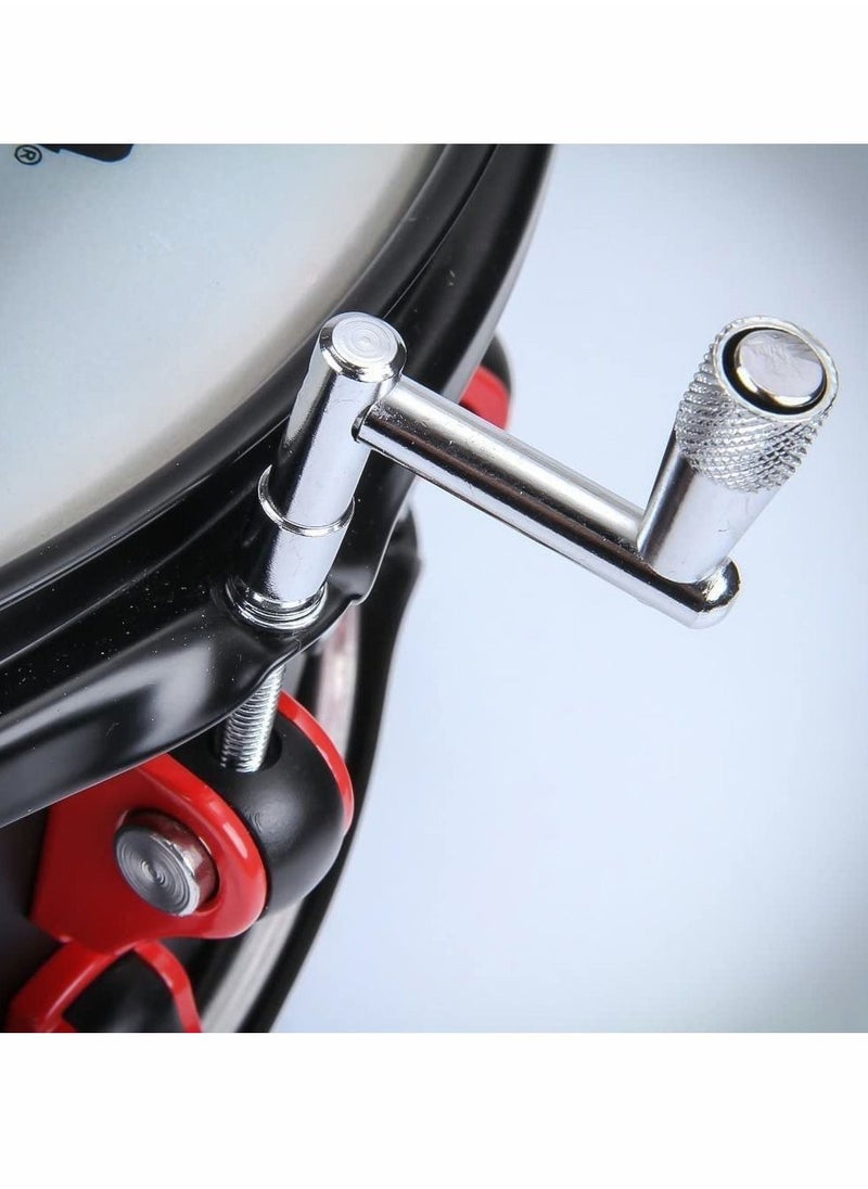 Y&D - Drum Keys, 7 Pcs Universal Key Tuner, Chrome-Plated Steel Tuning Key, T-type Wrench and Z-type Percussion Instruments Parts for Drummers - Image 1