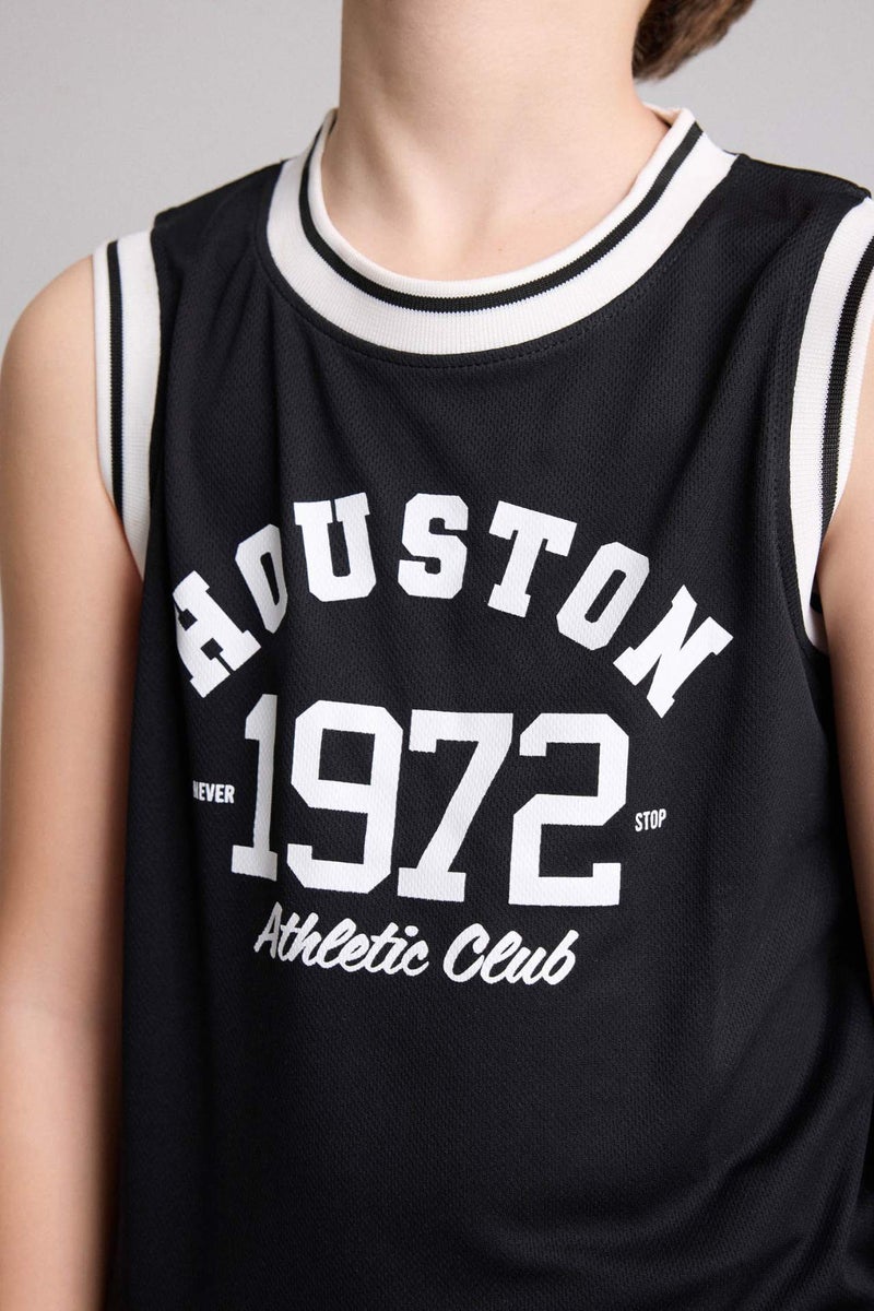 DeFacto Boy Regular Fit Printed Tank Top - Image 4