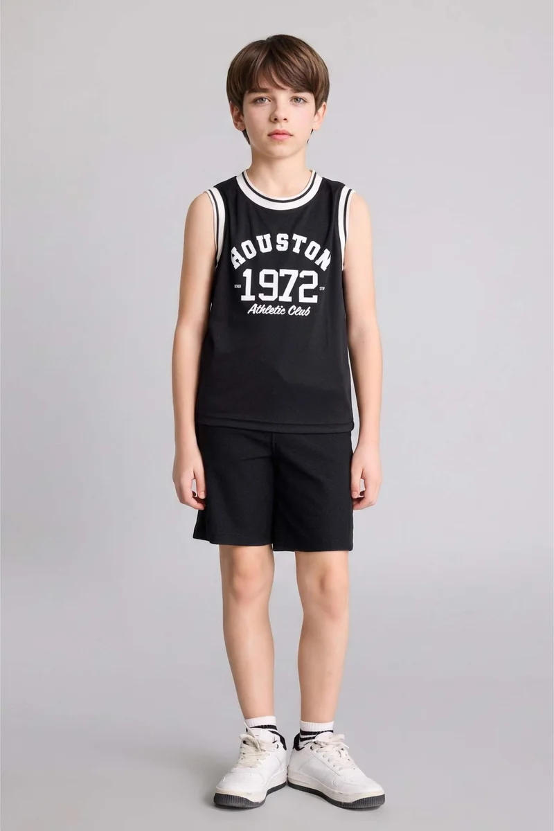 DeFacto Boy Regular Fit Printed Tank Top