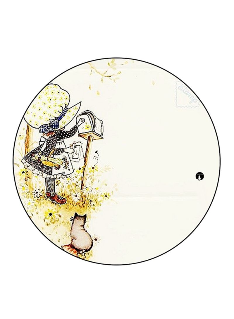 RKN Vintage Art Printed Mouse Pad  Multicolour