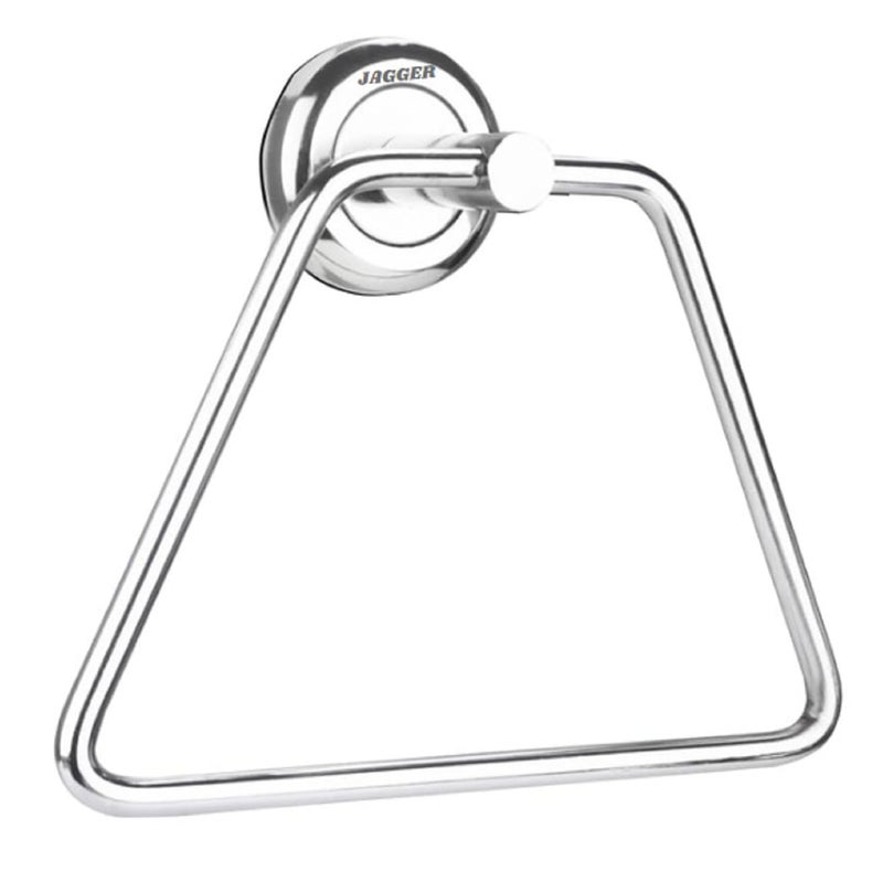 PEFKO PEFKO PFK001 Stainless Steel Towel Ring for BathroomWash BasinNapkinTowel HangerBathroom Accessories 1 Chrome Finish  - Image 2