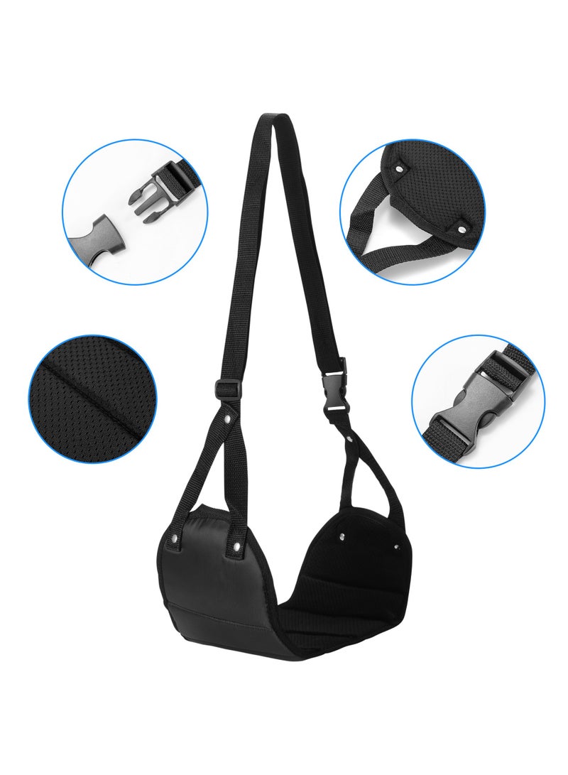 Winner 2Pack Airplane Foot Rest Hammock - Adjustable Travel Footrest & Cushion for Long Flights, Ergonomic Support for Economy Class Seats, Portable - Image 4