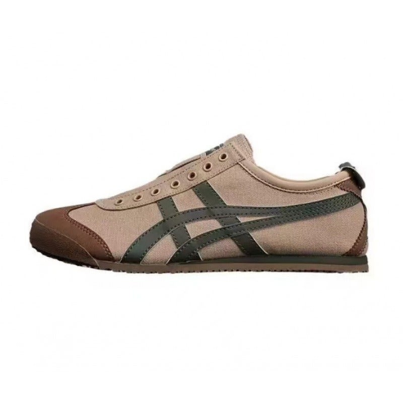 Onitsuka Tiger Slip-On Canvas Shoes for Men and Women - Breathable Summer Athletic Style - Image 1