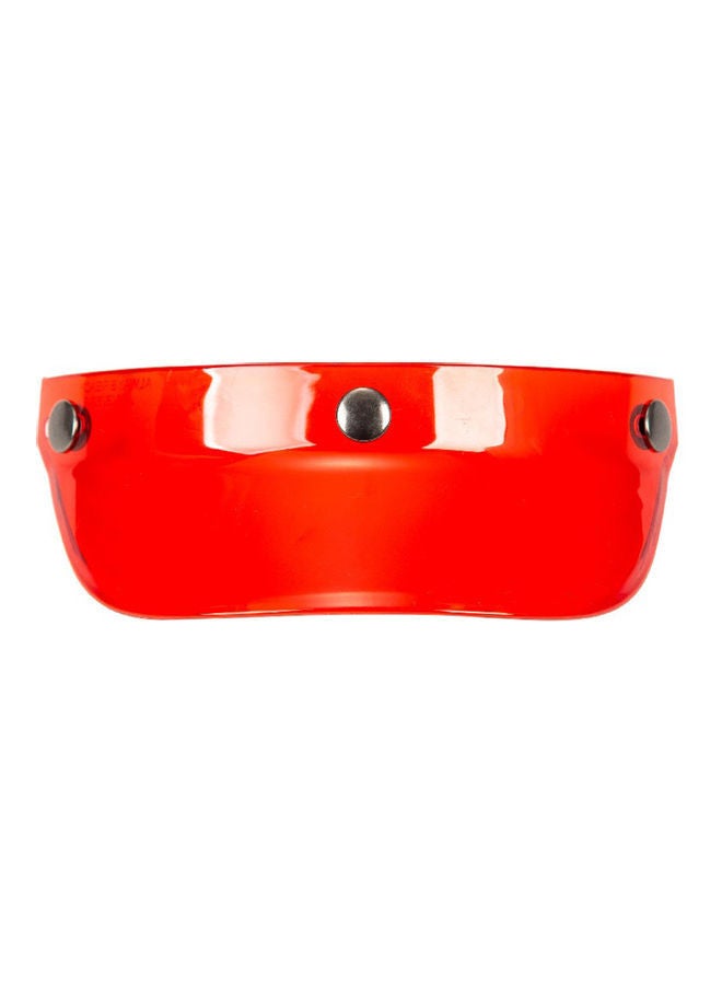 NIBEMINENT 3-Snap Button Visor Flip Up Wind Shield  - Image 1
