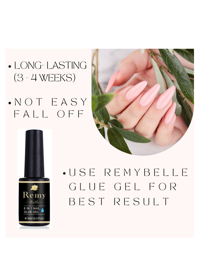 Remy Belle - Soft Gel Nail Tips Medium Square 552 Pcs 12 Sizes - Image 1