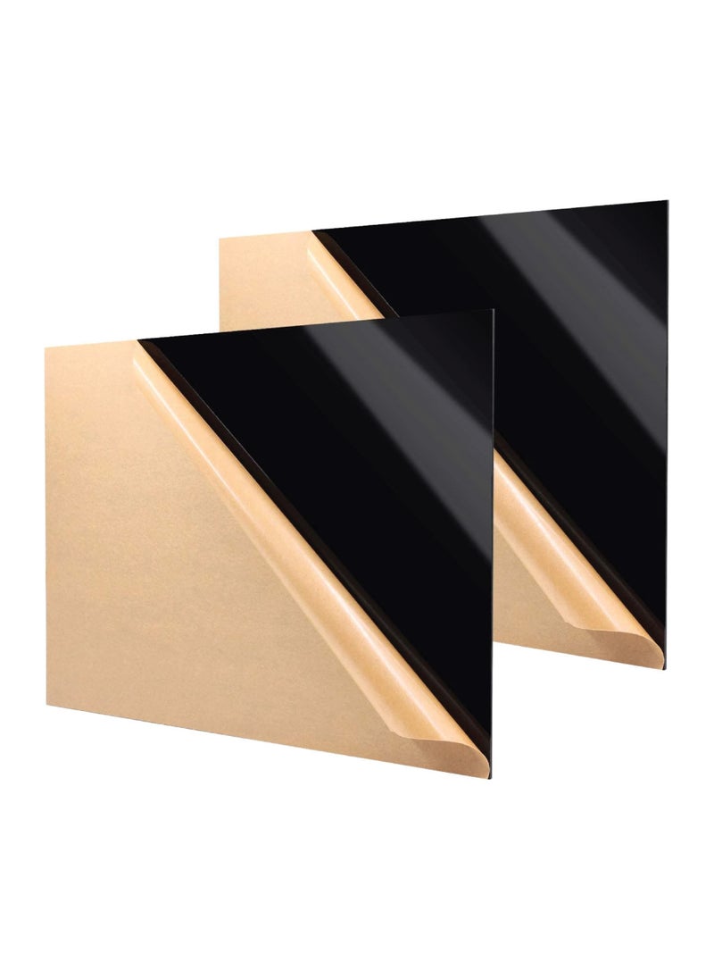 SMARTPOINTS Acrylic Sheet BLACK 2 mm 12 X 18 inches - pack of 2  - Image 1