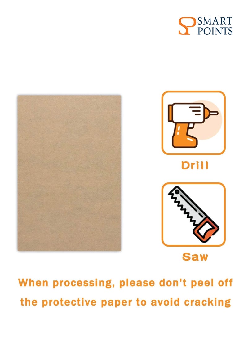SMARTPOINTS - Acrylic Sheet BLACK 2 mm 12 X 18 inches - pack of 2 - Image 1