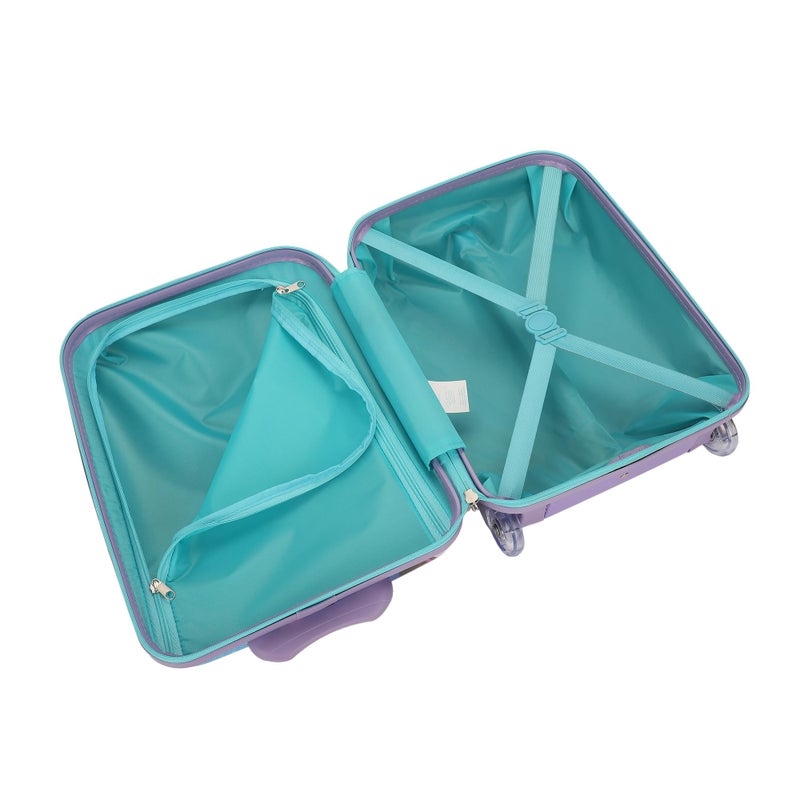 Bioworld Disney Frozen Hard Sided 2-Wheel Rolling Luggage with Top Handle - Image 3