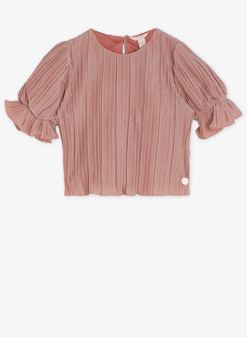 GUESS  Infant Crew Neck Top And Palazzo Pants Set for Women | Best Price UAE