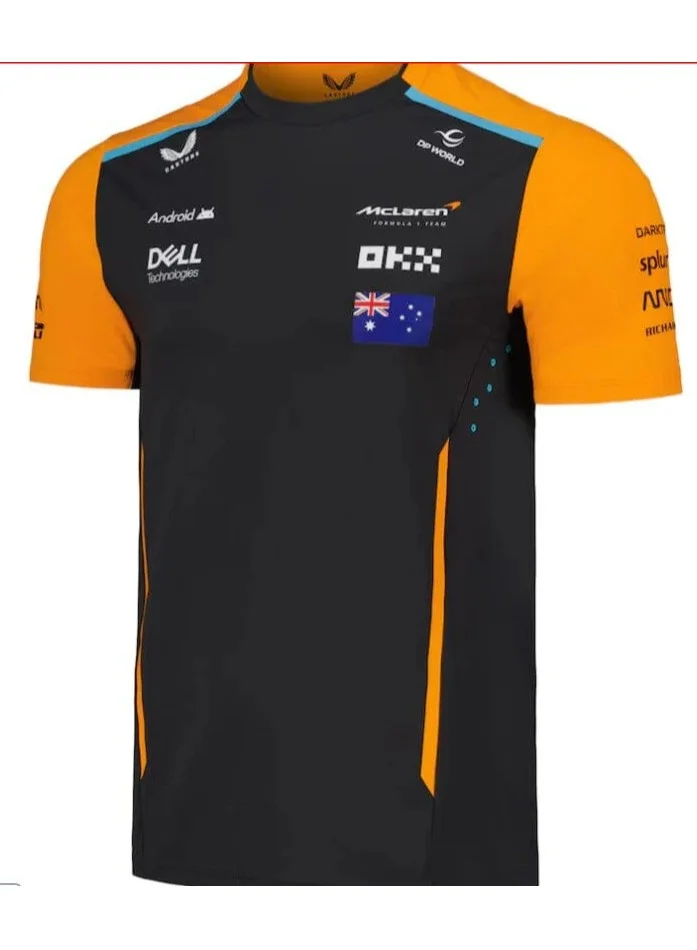مكلارين McLaren F1 Men Oscar Piastri Team Replica Set Up T-Shirt