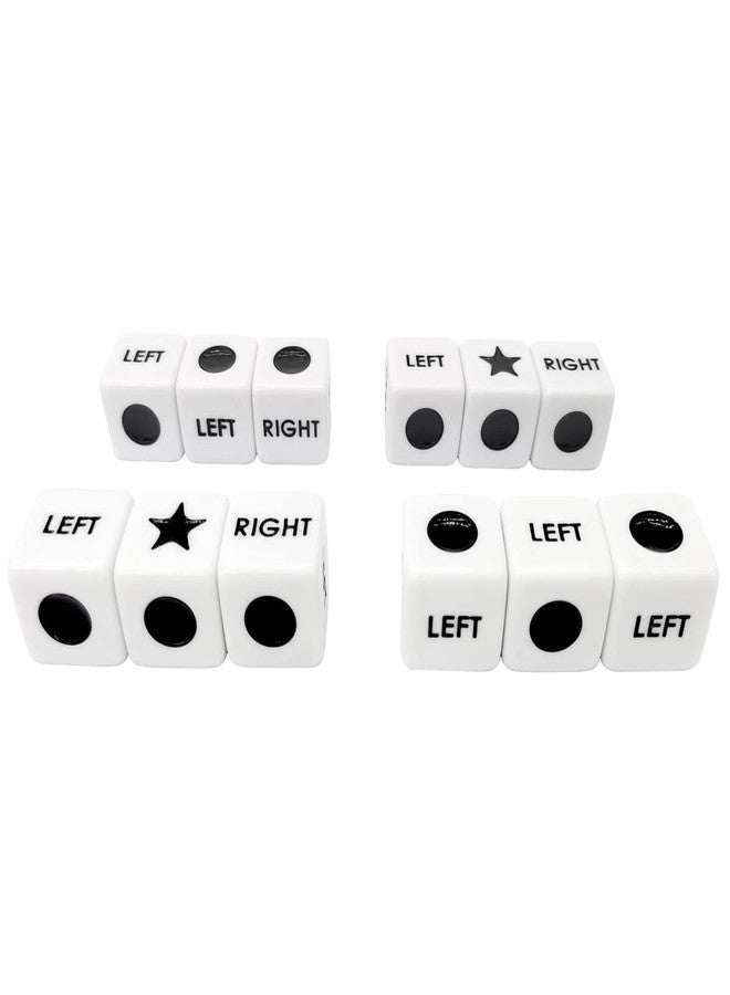 Ahoper Right Left Center Dice Only 12 Dices Prime Dice Game（ six sided ，16mm Standard Size, Easy to Grip） - Image 2
