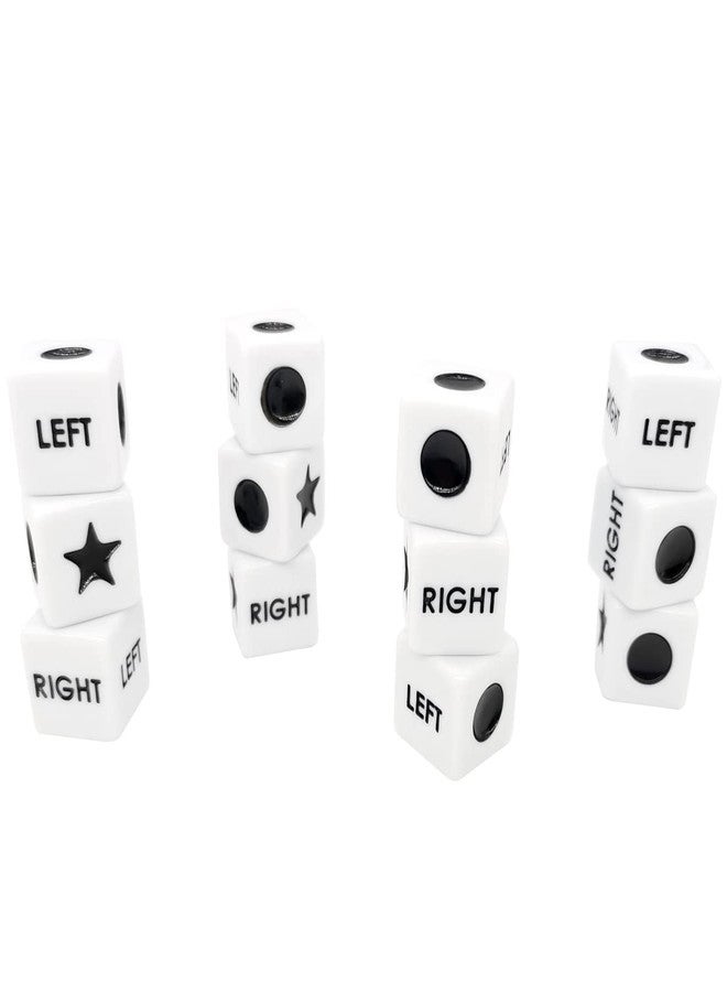 Ahoper Right Left Center Dice Only 12 Dices Prime Dice Game（ six sided ，16mm Standard Size, Easy to Grip） - Image 4