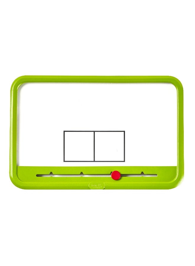 Learning Resources مجموعة ألكونين للصندوق المغناطيسي القابل للمسح الجاف (مجموعة من 4، أبيض/أخضر، للأعمار 5+) - Image 3