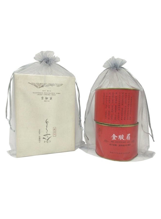 Ankirol 100pcs Sheer Organza Favor Bags 8 X 12 inch Large Organza Drawstring Bags (grey) - Image 2
