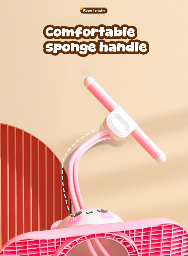 Joudiplay Multifunctional Pogo Jumper Stick with Handle and Balance Jumping Board with light, Safe Fun Bouncing Ball for Kids, Perfect for Improving Balance and Coordination Skills, 38*80CM - Image 4