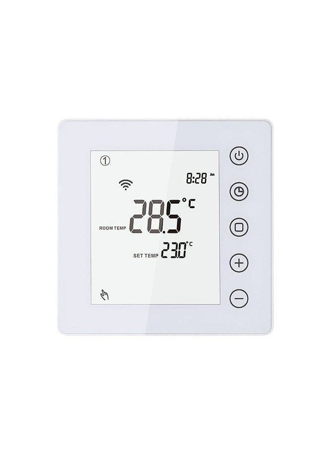 3A Gas Boiler Thermostat SmartLife APP Control WiFi Heating Room Thermostat LCD Touchscreen Digital Smart Temperature Controller Week Programmable Anti-freeze Energy Saving