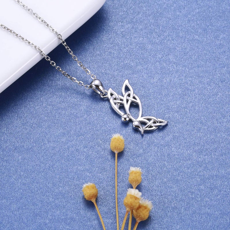Sariel Semicolon Butterfly Necklace Survivor Encouragement Story Isnt Over Yet Struggle Depression Inspired Necklace 925 Silver Pendant Jewelry Gift for Women (Silver) - Image 3
