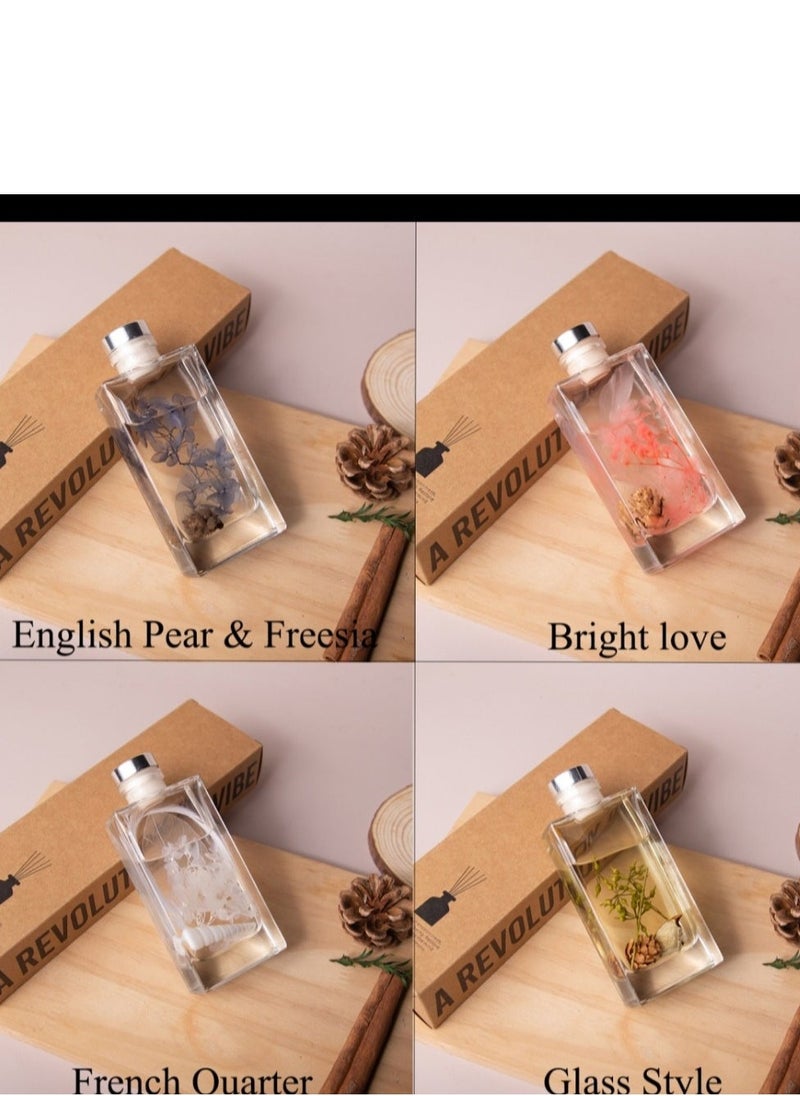 Reed diffuser, Dried Flowers, Perfect For Home Decor, Bathrooms, Hall, Office - Image 3