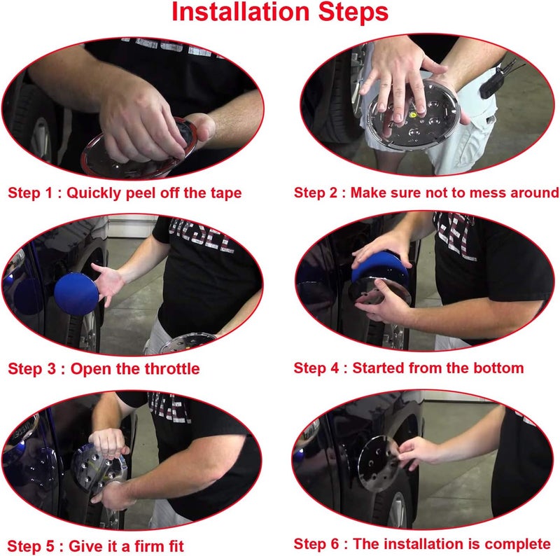 MOCW Chrome Fuel Filler Gas Door Cover Compatible with 1999-2006 Chevy Silverado Suburban Tahoe GMC Sierra Yukon XL Cadillac - Image 4