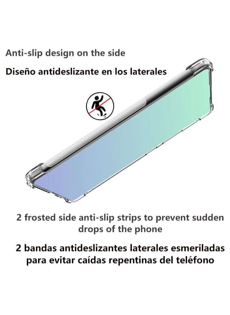 Fankalo - Phone Case For Motorola Edge 40 Neo Crystal Clear Ultra Slim Anti Scratch Shockproof Protective TPU Back Cover - Image 1