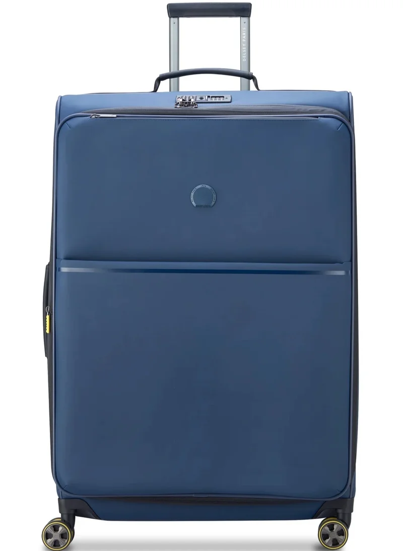 DELSEY Paris Turenne 2.0 82 cm Softcase 4 Double Wheeled Expandable Luggage Trolley - Night Blue