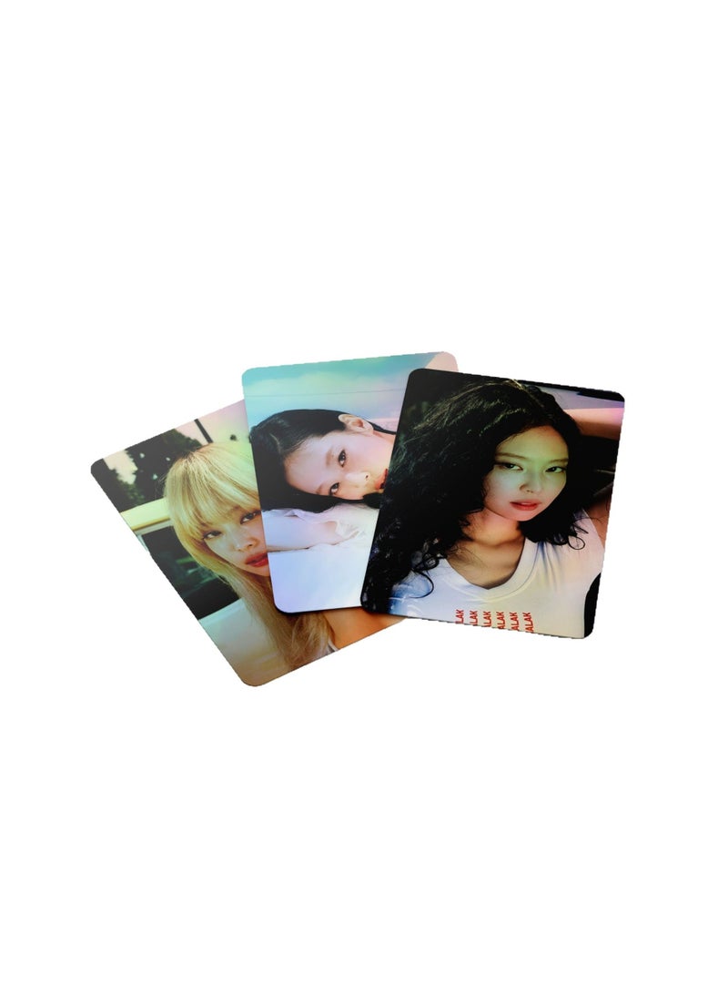 NIBEMINENT 55 Pcs Kpop BLACKPINK - Jennie Mant Lomo Cards Card For Fans Collection Gifts - Image 2