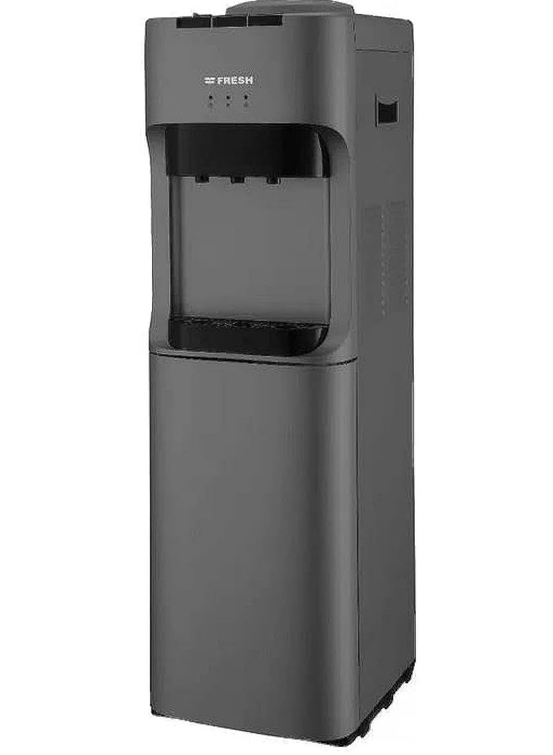 Fresh Water Dispenser 3 Taps Hot, Cold, And Normal, Grey - FW-16VCD - Image 1
