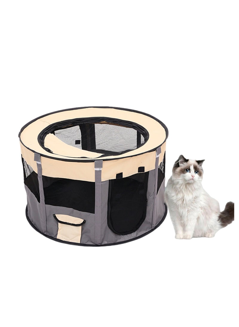 Kidle Folding Dog Cage Pet Tent Outdoor Dog Bed Enclosure Cat Cage Puppy Cage - Image 1