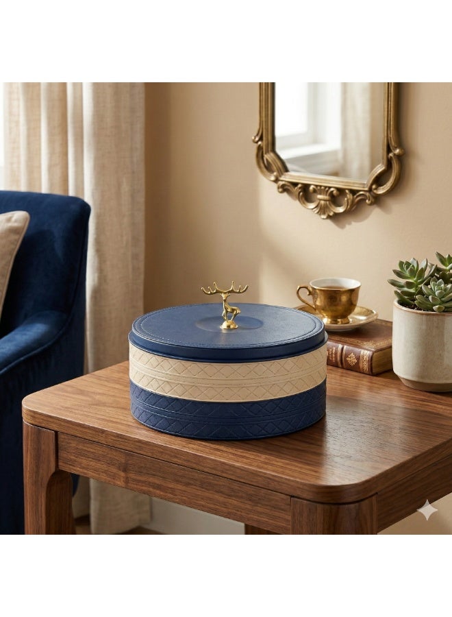 2-Tier Snack Organizer Bonbonniere with 10 Divided Sections Plastic Serving Tray for Nuts, Cookies, Kahk, Biscuits, Sweets & Ramadan Yamish - Image 4