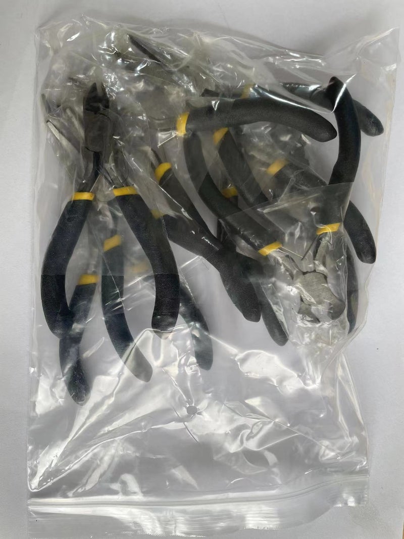general 8-Piece Pliers Set with Tool Kit Case, Including Needle Nose and Diagonal Cutters - Image 1