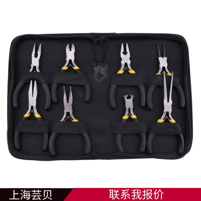 general 8-Piece Pliers Set with Tool Kit Case, Including Needle Nose and Diagonal Cutters - Image 2