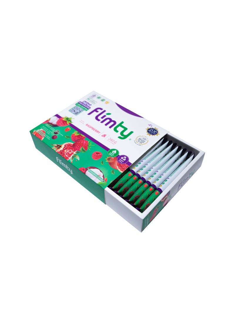 Flimty Fiber Drink – Raspberry – 16 Sachets - Image 2